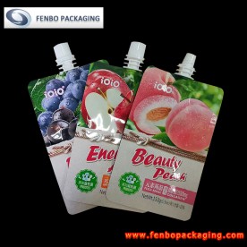 spouted stand up fruit juice packaging pouch packaging wholesale-FBTBZL127