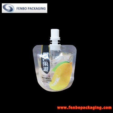 clear juice spouted standing pouch 2 oz indonesia-FBTBZLA217