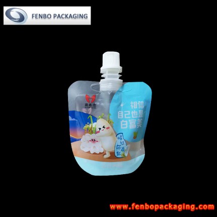 50gram china flexible plactic juice spout pouches manufacturer-FBTBZLA220