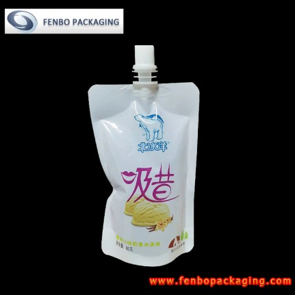 80gram plastic white ice cream packaging spouted doypack bags uk-FBTBZLA222  80gram plastic white ice cream packaging spouted doypack bags uk-FBTBZLA222