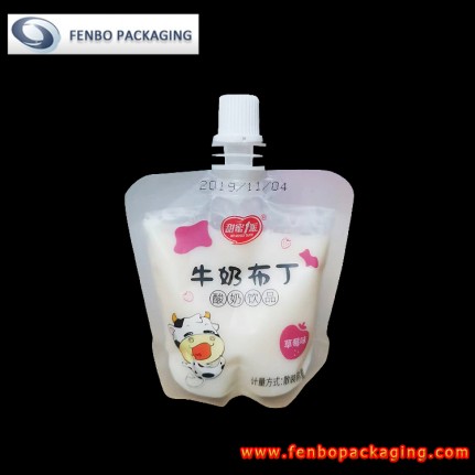 50gram clear standing food pouches with spout plastic-FBTBZLA224 50gram clear standing food pouches with spout plastic-FBTBZLA224