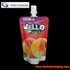 150ml custom design spout jelly drink beverage standing bag pouch singapore-FBTBZLA230
