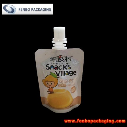 60gram aluminium kids snack food standing pouches container with spout-FBTBZLA234 60gram aluminium kids snack food standing pouches container with spout-FBTBZLA234