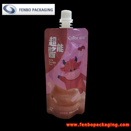 85gram PET food spout pouch stand up packaging bags uk-FBTBZLA239 85gram PET food spout pouch stand up packaging bags uk-FBTBZLA239