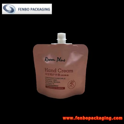 30ml mini matte pink spout pouch bag for hand cream packaging uae-FBTBZLA248E