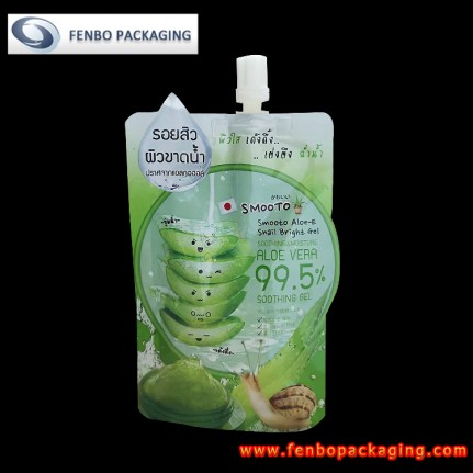 50ml custom printed spout packaging pouches for wash off mud-FBTBZLA252