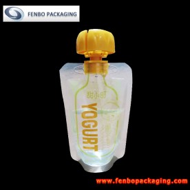 80ml de bolsas doypack plasticas para líquidos yogur con boquilla medellin -FBTBZLA258