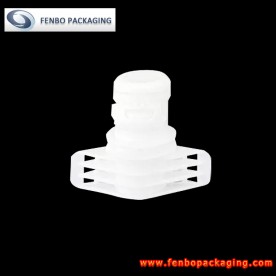 Dia 10mm beverage stand up pouches with cap spout and cap-FBLW091