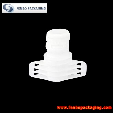 Dia 10mm beverage stand up pouches with cap spout and cap-FBLW091