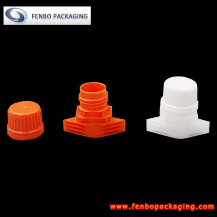 Dia 16mm plastic liquid standing up pouches spout and caps-FBLW074B