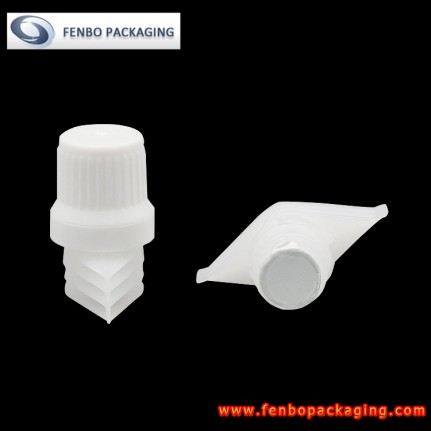 Dia 9.6mm ketchup plastic spout cap for stand up pouch with corner spout-FBLW085 Dia 9.6mm ketchup plastic spout cap for stand up pouch with corner spout-FBLW085