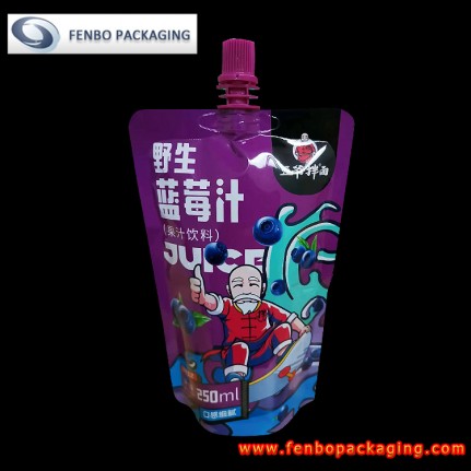 printed fruit juice spouted stand up doypack pouch 250ml uk-FBTBZLA265 printed fruit juice spouted stand up doypack pouch 250ml uk-FBTBZLA265