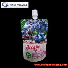 buy 150ml fruit juice beverage doy pack bags pouches spouts and cap-FBTBZLA267A