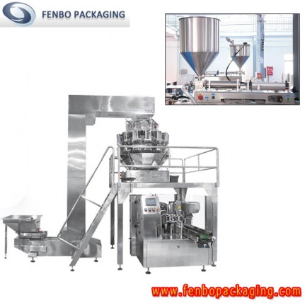 liquid and granule products premade pouch filling and packing machine-FBR200C liquid and granule products premade pouch filling and packing machine-FBR200C