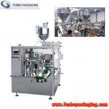 rotary liquid pouch pick fill and seal packaging machine-FBY250  rotary liquid pouch pick fill and seal packaging machine-FBY250