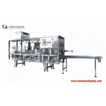 plastic yogurt cups filling and sealing packaging machine-FBCFD10 plastic yogurt cups filling and sealing packaging machine-FBCFD10