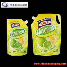 mayonnaise packing standing pouch bag in pakistan - FBXZZL130