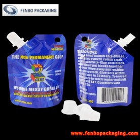 stand spout pouch liquid glue package - FBXZZL140