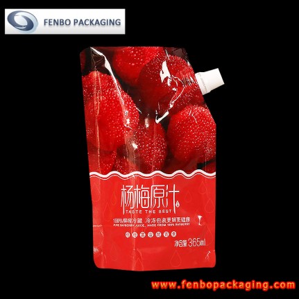365 ml spout bags juice pouch with a stand up pouch -FBXZZLA262 365 ml spout bags juice pouch with a stand up pouch -FBXZZLA262
