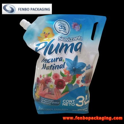 liquid detergent doypacks stand up pouches with spout 3000ml - FBXZZLA266 liquid detergent doypacks stand up pouches with spout 3000ml - FBXZZLA266