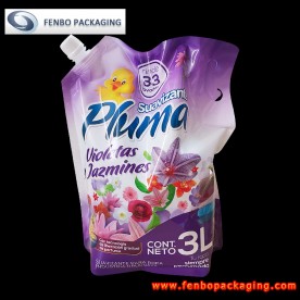 3000ml liquid detergent large spout stand up bags and pouches - FBXZZLA268