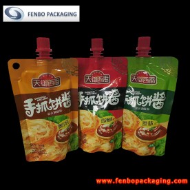 spouted stand up alone pouch sauce pack uae - FBTBZL138
