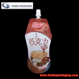 330ml milk tea doypack stand up bags with spout wholesale - FBYXZLA197A