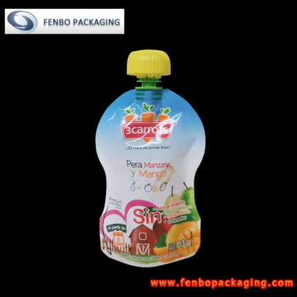 113 gram spout doypacks pouch for baby food packaging - FBYXZLA198 113 gram spout doypacks pouch for baby food packaging - FBYXZLA198