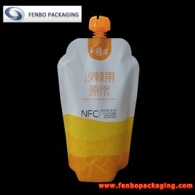 500g matte doy pack stand up pouch with spout for fruit puree packaging - FBYXZLA199