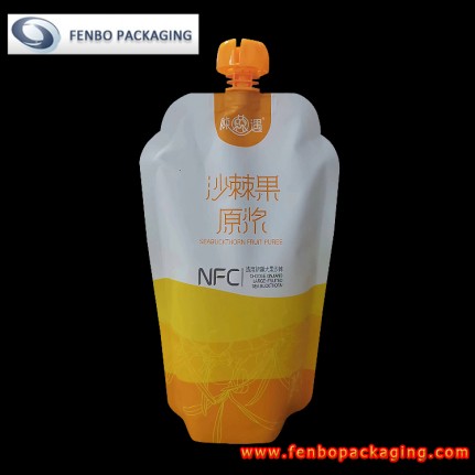 500g matte doy pack stand up pouch with spout for fruit puree packaging - FBYXZLA199 500g matte doy pack stand up pouch with spout for fruit puree packaging - FBYXZLA199