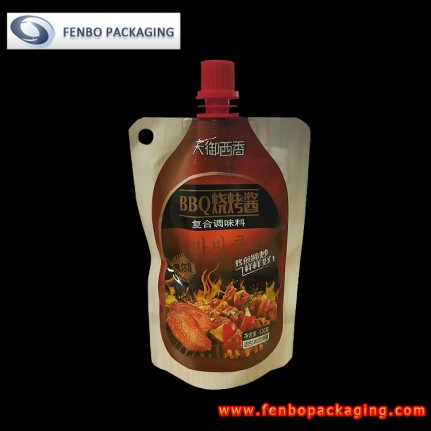 120 gram spout package pouch of doypack alu for BBQ sauce packaging - FBTBZLA276D 120 gram spout package pouch of doypack alu for BBQ sauce packaging - FBTBZLA276D