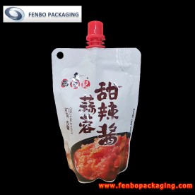 200ml bottom gusset stand up pouches with fitment - FBTBZLA277A