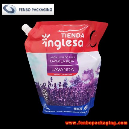 Spout doypacks pouches 3000ml liquid detergent - FBXZZLA273 Spout doypacks pouches 3000ml liquid detergent - FBXZZLA273