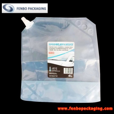 4L standing up pouches with handles - FBXZZLA276 4L standing up pouches with handles - FBXZZLA276