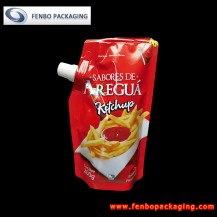 200gram tomato ketchup doy pack manufacturers from China - FBXZZLA277B  200gram tomato ketchup doy pack manufacturers from China - FBXZZLA277B