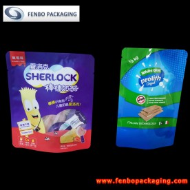 matte frosted standing plastic bag manufacturer from China - FBRFZL106