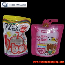 pla stand up pouch with window with customized design -FBRFZL105  pla stand up pouch with window with customized design -FBRFZL105