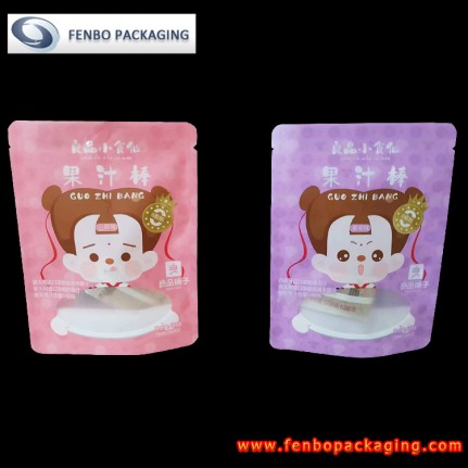 standing pouch window | frosted stand up pouch | standing packaging plastic - FBRFZL107