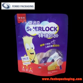 customized stand up pouch matte for snack food packaging - FBRFZLA049A