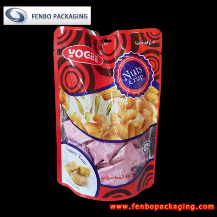 150gram crisps mylar stand up pouch with customized design - FBRFZLA052 150gram crisps mylar stand up pouch with customized design - FBRFZLA052
