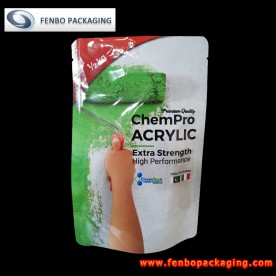 500 gram standing plastic pouches doypack italia paint - FBRFZLA051