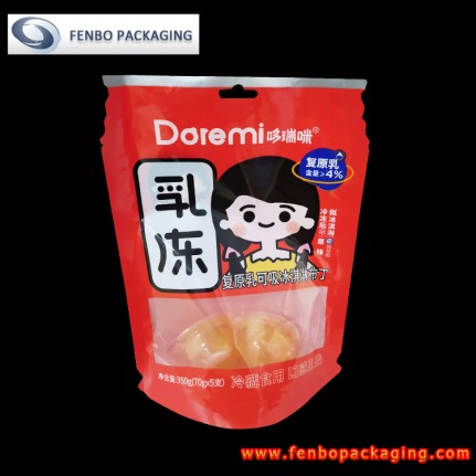 350g jelly packaging stand up stand up food pouches australia - FBRFZLA053 350g jelly packaging stand up stand up food pouches australia - FBRFZLA053