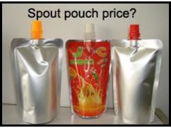 How to get an exactly spout pouch price?