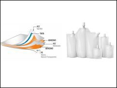 Spout pouches material structure