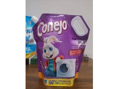 The 5 Litre Stand Up Pouch with Durable HDPE Handle  The 5 Litre Stand Up Pouch with Durable HDPE Handle