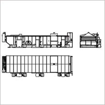 tunnel pasteurization equipment for flexible packaging