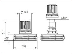 Type of spout cap Type of spout cap