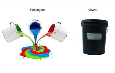 gravure printing inks and solvent