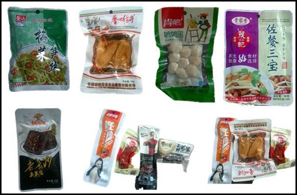 application of products and packaging for bag filling and sealing machine