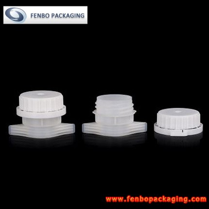 33mm white spout caps for water pouch